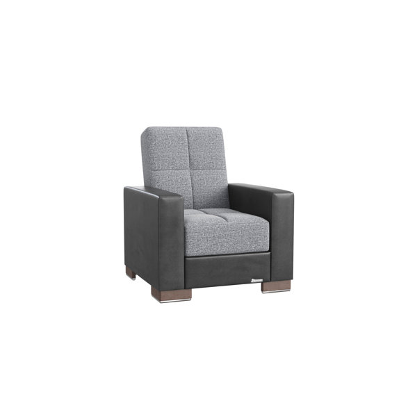 Latitude Run® 36'' Wide Tufted Convertible Chair | Wayfair